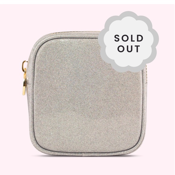 Stoney Clover Lane Cherry On Top Mini Pouch Glitter - Picture 2 of 8